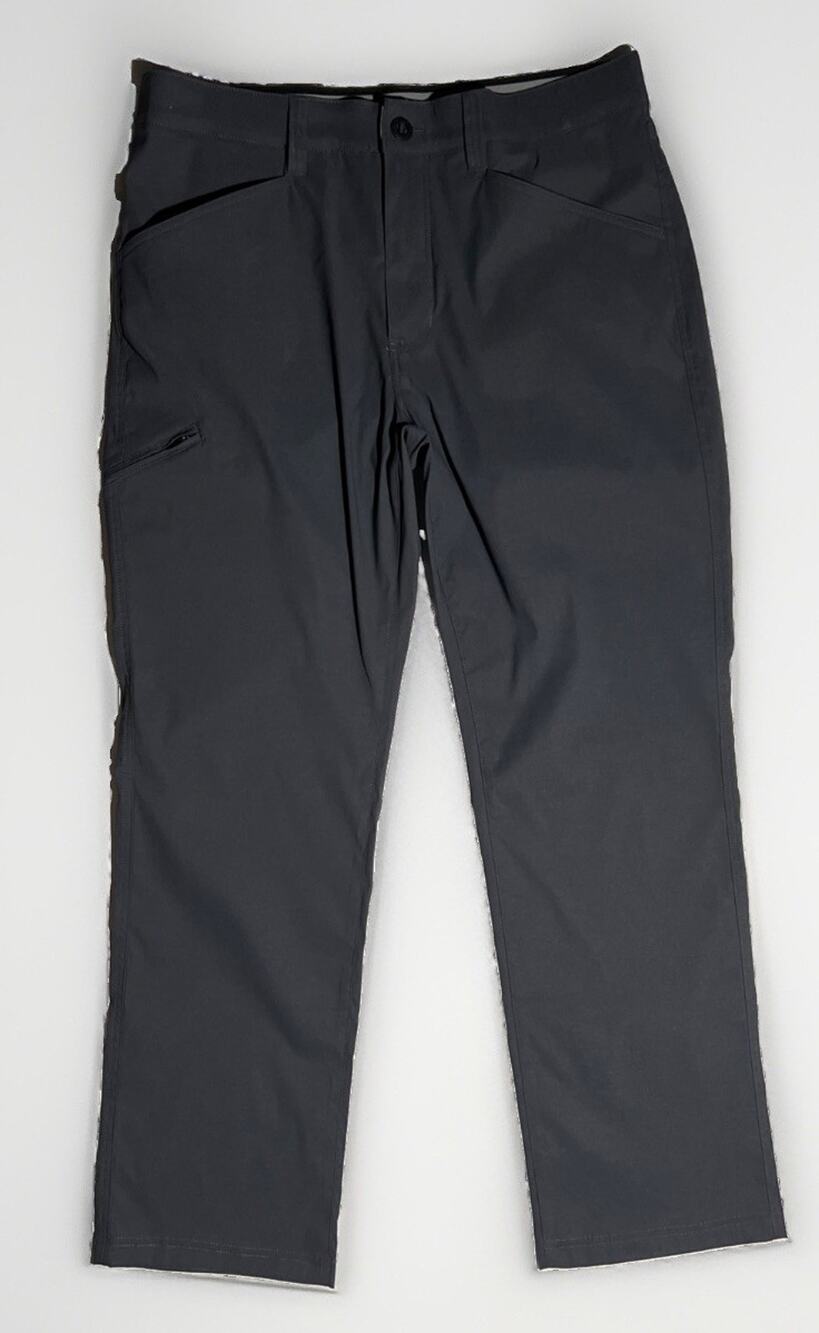 Orvis Men’s Tech Pants 34x30 Dark Grey Hiking Fishing Water Repellent Stretch